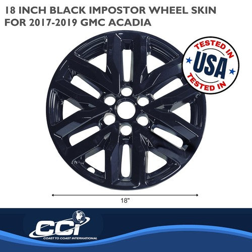 Coast To Coast IMP466BLK IMPOSTOR  WHEEL COVER