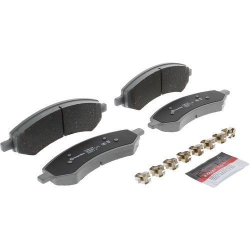 Brembo Front Ceramic Brake Pads Fits 2011-2018 Ram 1500 4 Piece Brakes P18013N