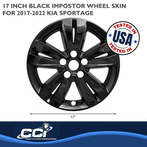 Coast To Coast IWCIMP446BLK IMPOSTOR  WHEEL COVER
