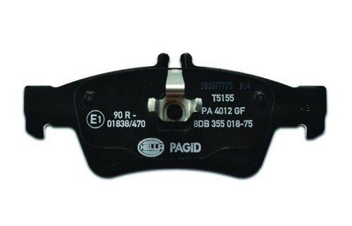 Hella Rear Low Metallic Brake Pads Fits  2006-2016 Mercedes E350 Brakes 2 Pc
