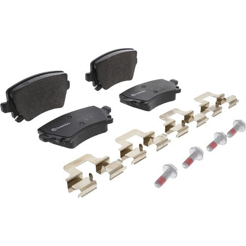 Brembo Rear Low Metallic Brake Pads Fits 2005?2010 Volkswagen Jetta 4 Pc P85073