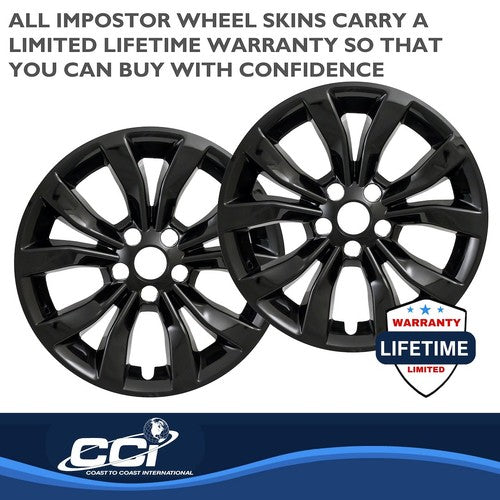 Coast To Coast IWCIMP381BLK IMPOSTOR  WHEEL COVER