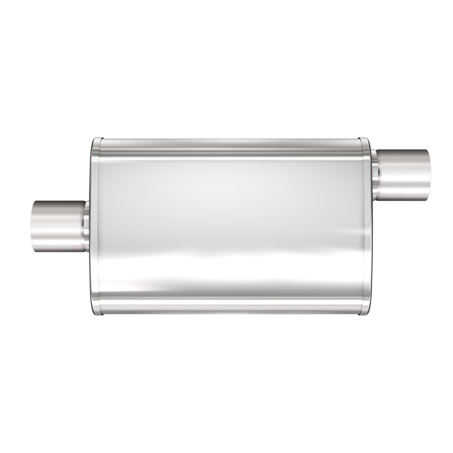 MagnaFlow 13219 - Multi-Chamber Performance Muffler; 3in. Offset/Center; 4x14x9 Body