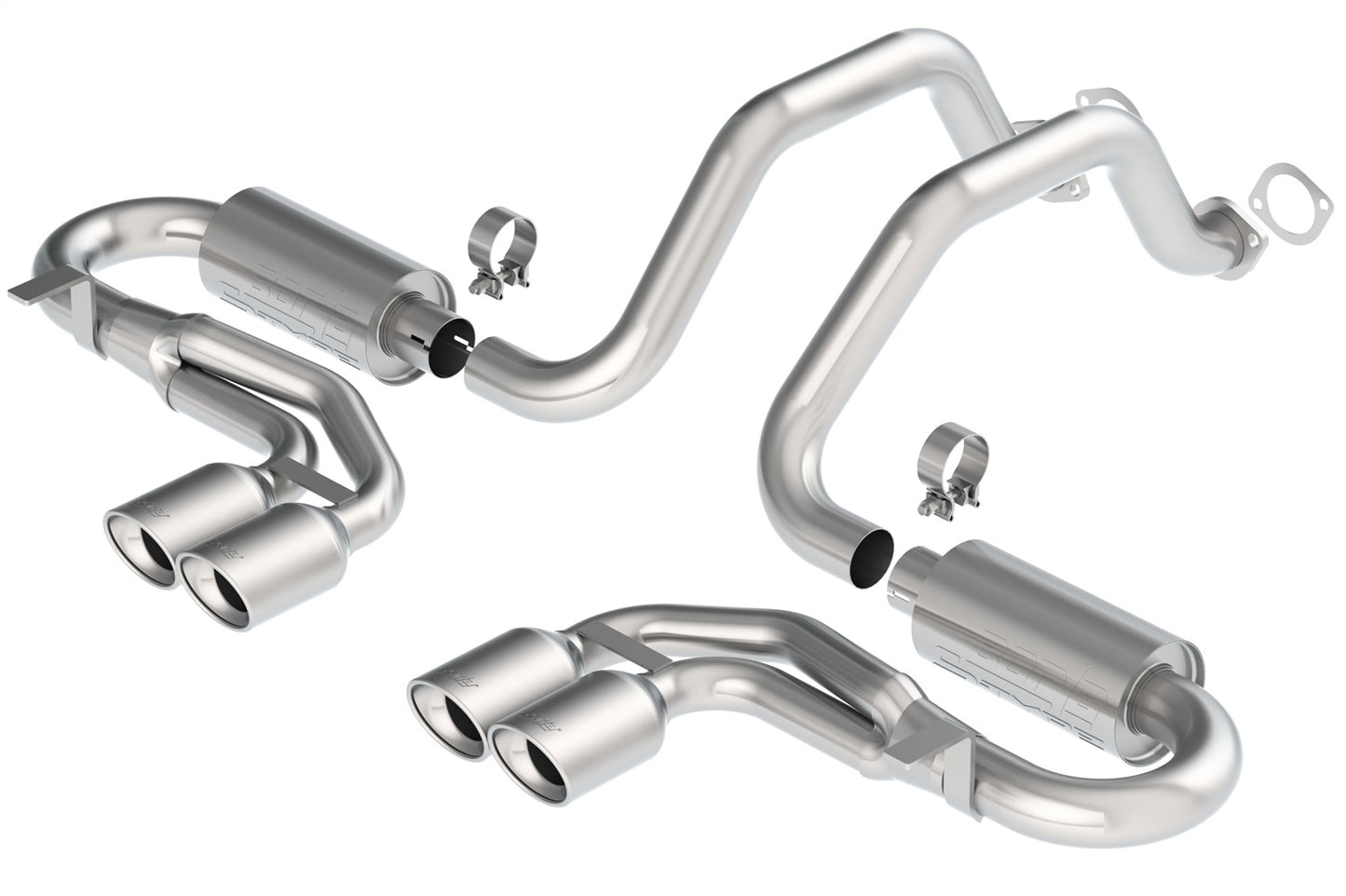 Borla 140039 - S-Type Classic Cat-Back(tm) Exhaust System For 1997-2004 Chevrole