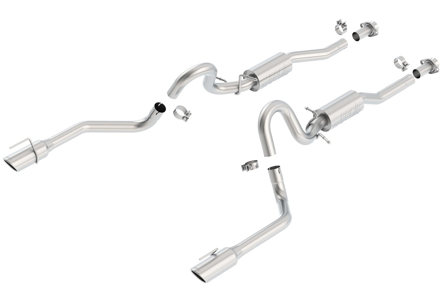 Borla 140067 - S-Type Cat-Back Exhaust System 1999-2004 Ford Mustang GT/ 2003-20