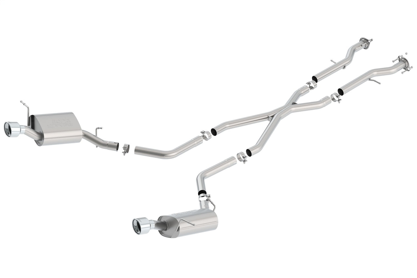 Borla 140449 - S-Type Cat-Back(tm) Exhaust System 2011-2025 Dodge Durango 5.7L V