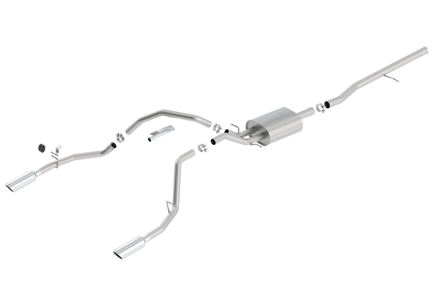 Borla 140536 - S-Type Cat-Back(tm) Exhaust System For 2014-2018 Chevy Silverado