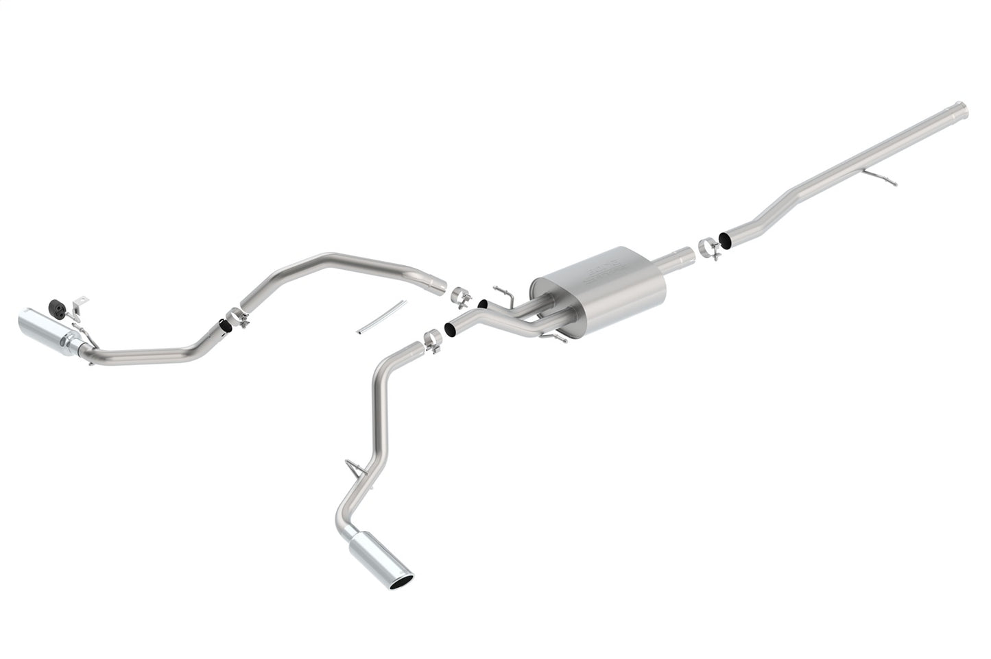 Borla 140545 - S-Type Cat-Back(tm) Exhaust System For 2014-2018 Chevrolet Silver