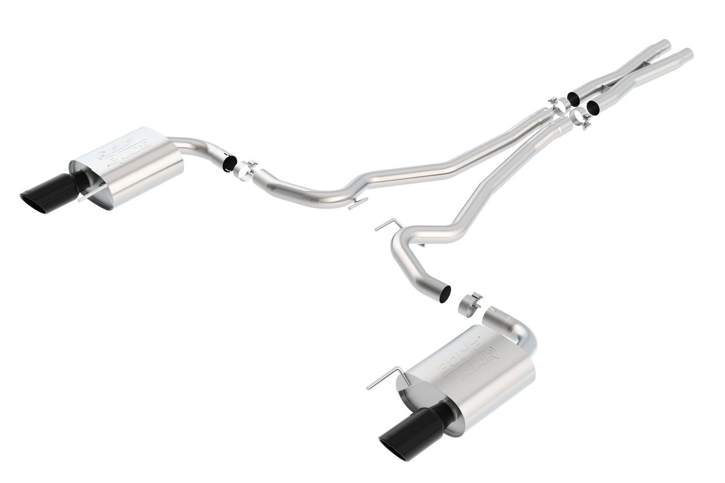 Borla 140591BC - ATAK(r) Cat-Back(tm) Exhaust System For 2015-2017 Ford Mustang