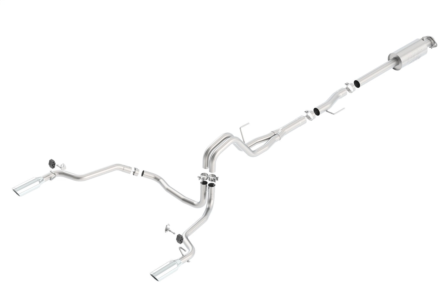 Borla 140616 - ATAK(r) Cat-Back(tm) Exhaust 2015-20 Ford F-150 2.7L/ 3.5L V6 Eco