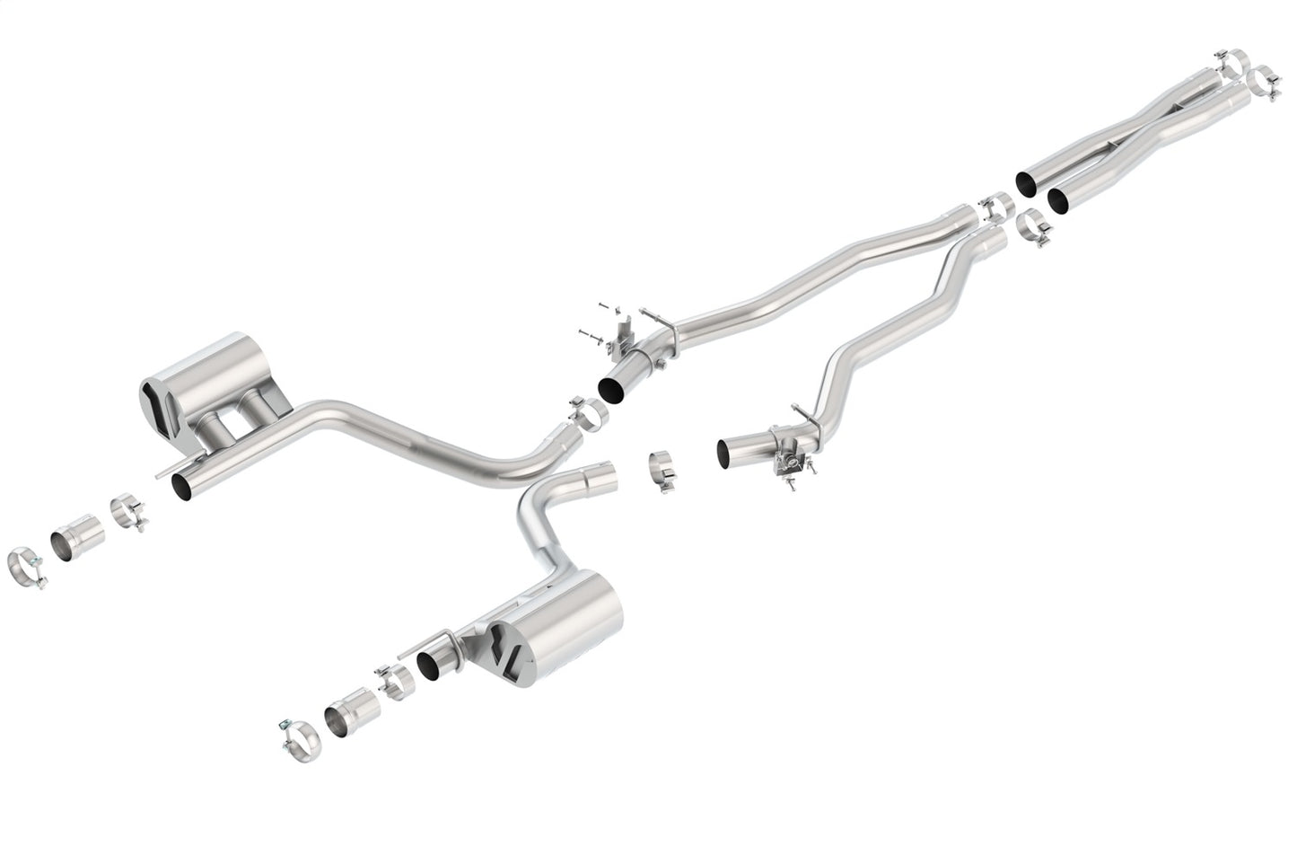 Borla 140641 - ATAK® Cat-Back Exhaust System 2015-2023 Dodge Challenger SRT 392/