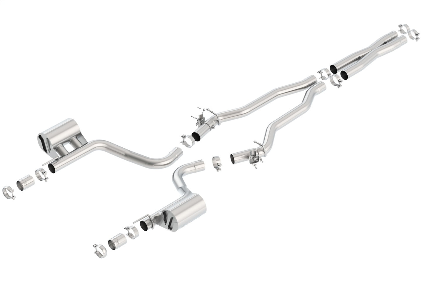 Borla 140646 - ATAK(r) Cat-Back(tm) Exhaust System 2015-2023 Dodge Challenger SR
