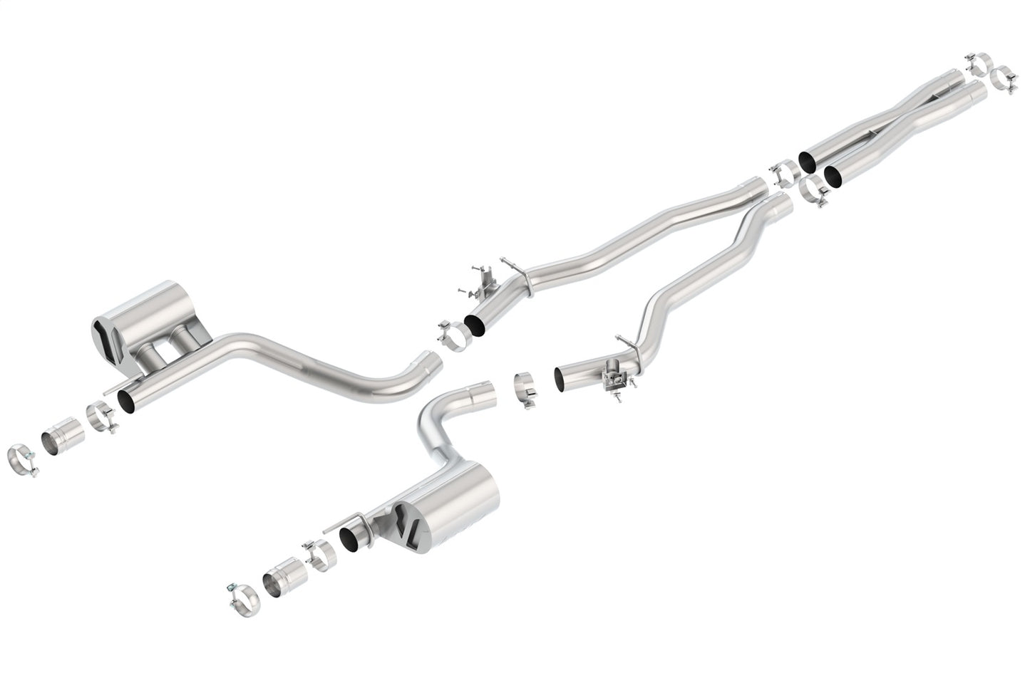 Borla 140648 - ATAK(r) Cat-Back(tm) Exhaust System 2015-2023 Dodge Challenger SR