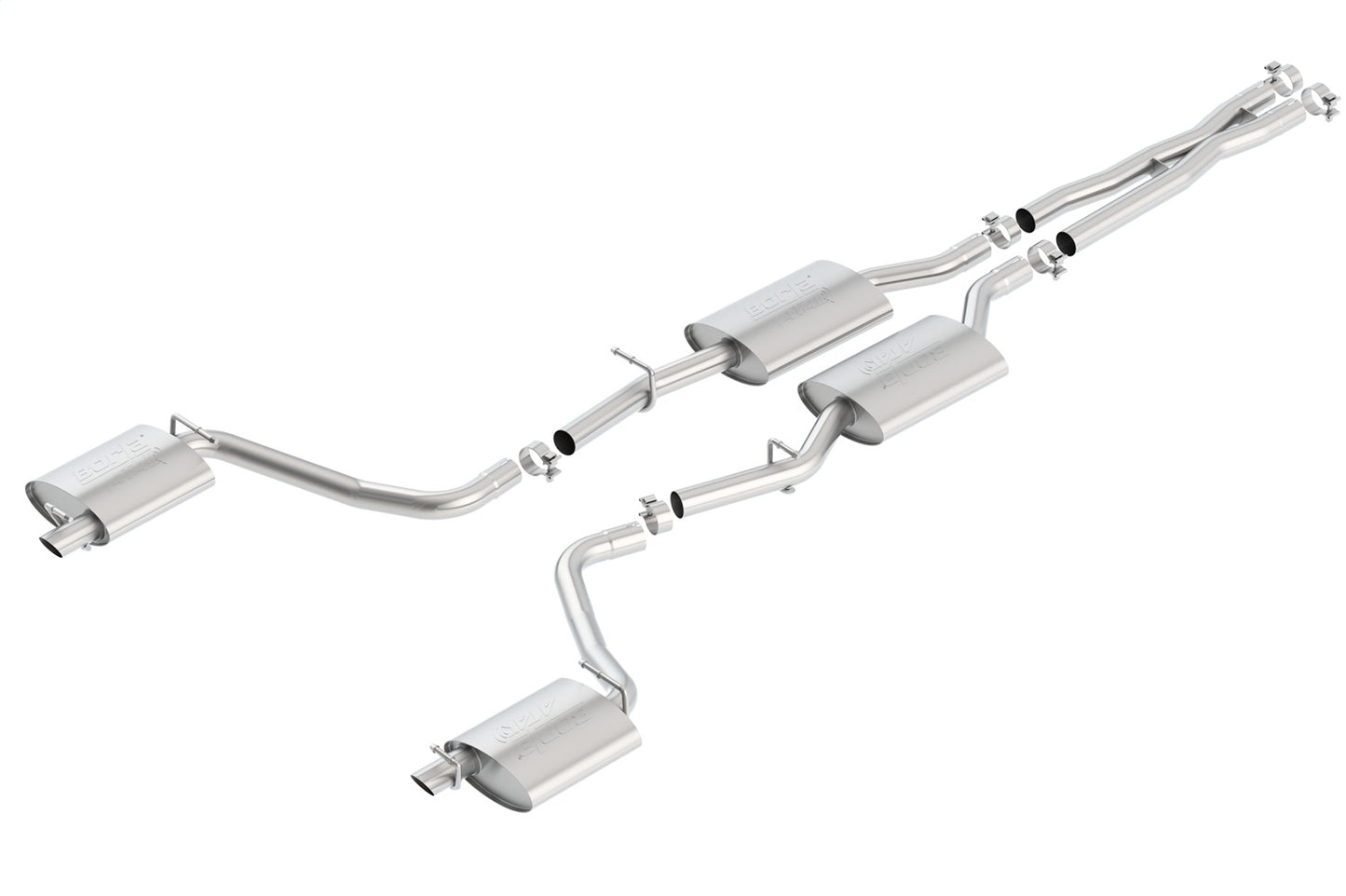 Borla 140650 - ATAK(r) Cat-Back(tm) Exhaust System 2015-2023 Dodge Challenger SX