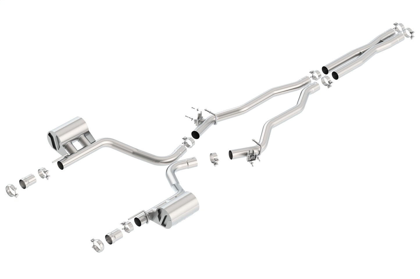Borla 140675 - ATAK(r) Cat-Back(tm) Exhaust 2023 Chrysler 300C/ '15-'23 Dodge Ch