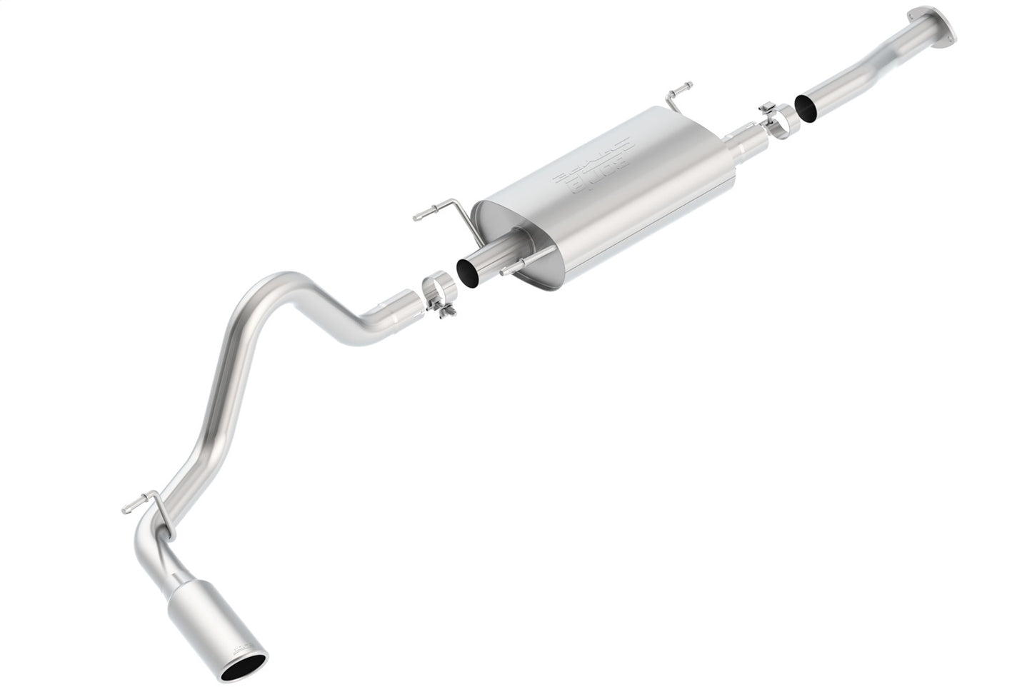 Borla 140680 - S-Type Cat-Back™ Exhaust '16-'23 Toyota Tacoma 3.5L V6 AT/MT 2&am