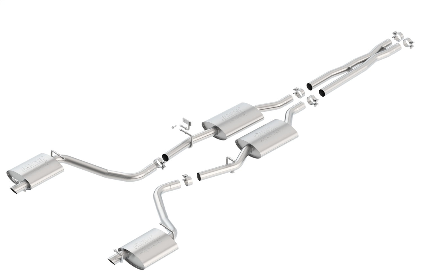 Borla 140686 - ATAK(r) Cat-Back(tm) Exhaust System 2015-2021 Chrysler 300/ Dodge
