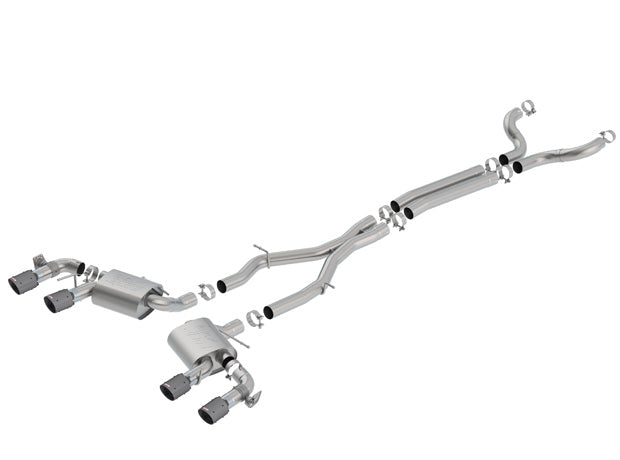 Borla 140727CFBA - ATAK(r) Cat-Back(tm) Exhaust System 2017-2023 Chevrolet Camar