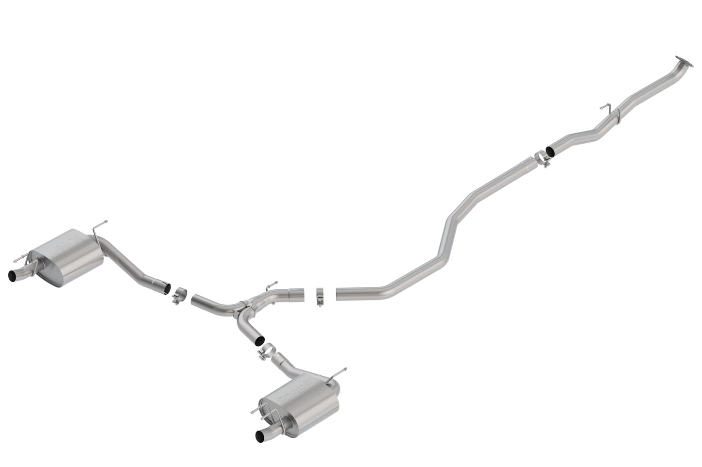 Borla 140786 - S-Type Cat-Back(tm) Exhaust System 2018-2022 Honda Accord Sport/