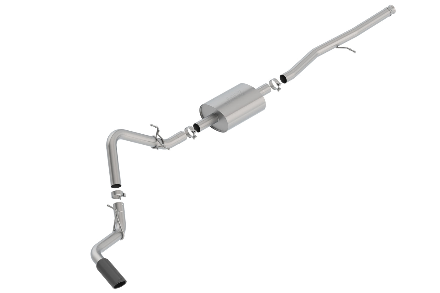Borla 140794BC - Touring Cat-Back(tm) Exh. Sys. 2019-2025 Chev. Silv. 1500/ GMC