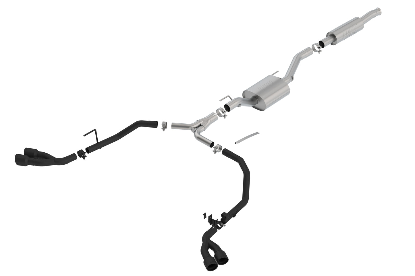 Borla 140816CB - ATAK(r) Cat-Back(tm) Exhaust System 2020-2025 Jeep Gladiator 3.