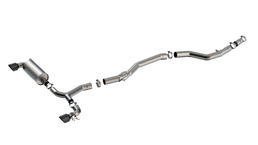 Borla 140826BC - ATAK Cat-Back™ Exhaust System 2020-2025 Toyota GR Supra 3.0L 6