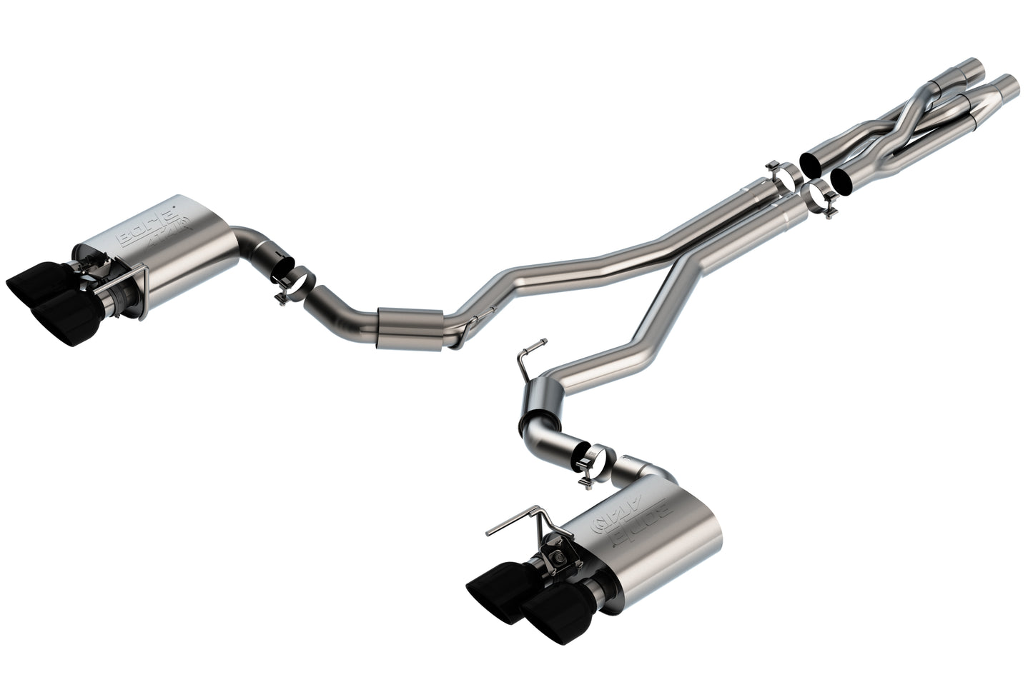 Borla 140837BC - ATAK(r) Cat-Back(tm) Exhaust System 2020-2023 Ford Mustang Shel