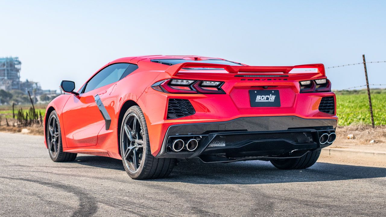 Borla 140838 - S-Type Cat-Back™ Exhaust System 2020-2025 Chevrolet Corvette (C8)