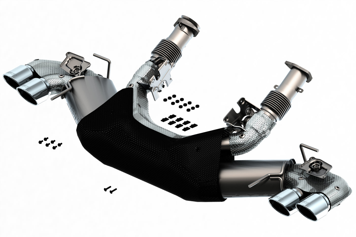 Borla 140838 - S-Type Cat-Back™ Exhaust System 2020-2025 Chevrolet Corvette (C8)