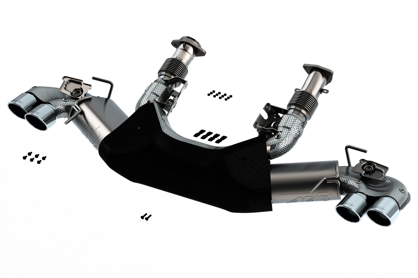 Borla 140839 - ATAK® Cat-Back™ Exhaust System 2020-2025 Chevrolet Corvette (C8)