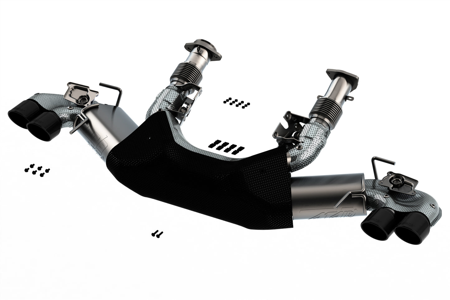 Borla 140839BC - ATAK® Cat-Back™ Exhaust System 2020-2025 Chevrolet Corvette (C8