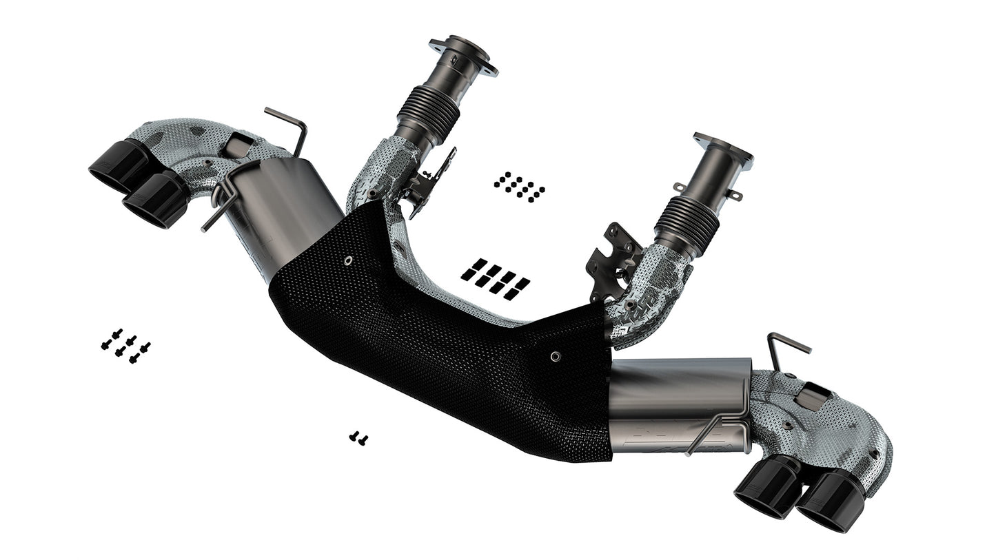 Borla 140841BC - ATAK® Cat-Back™ Exhaust System 2020-2025 Chevrolet Corvette (C8