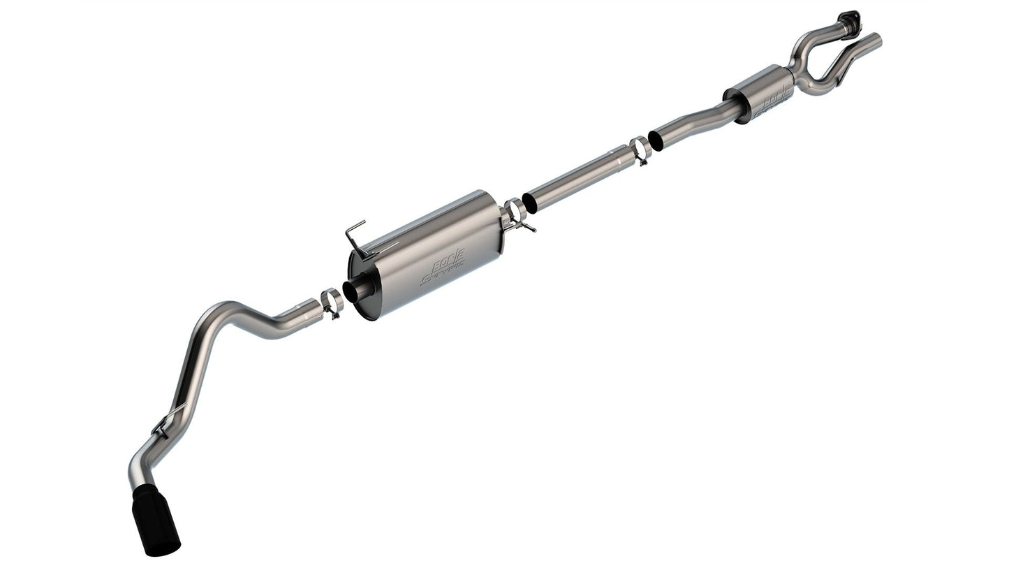 Borla 140843BC - S-Type Cat-Back™ Sys. 2020-2025 Ford F-250/F-350 Super Duty 7.3