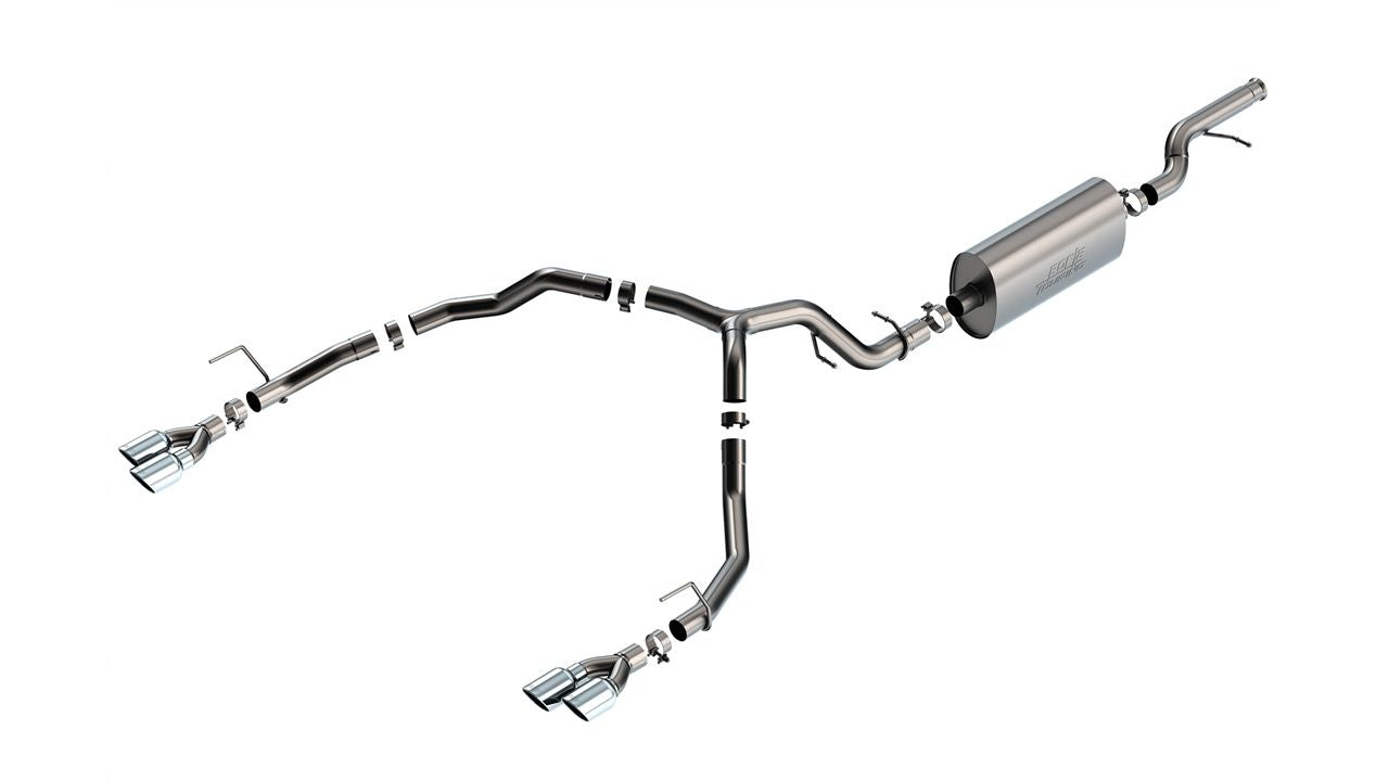 Borla 140856 - Touring Cat-Back Exhaust System 2021-2025 Chevrolet Tahoe Premier