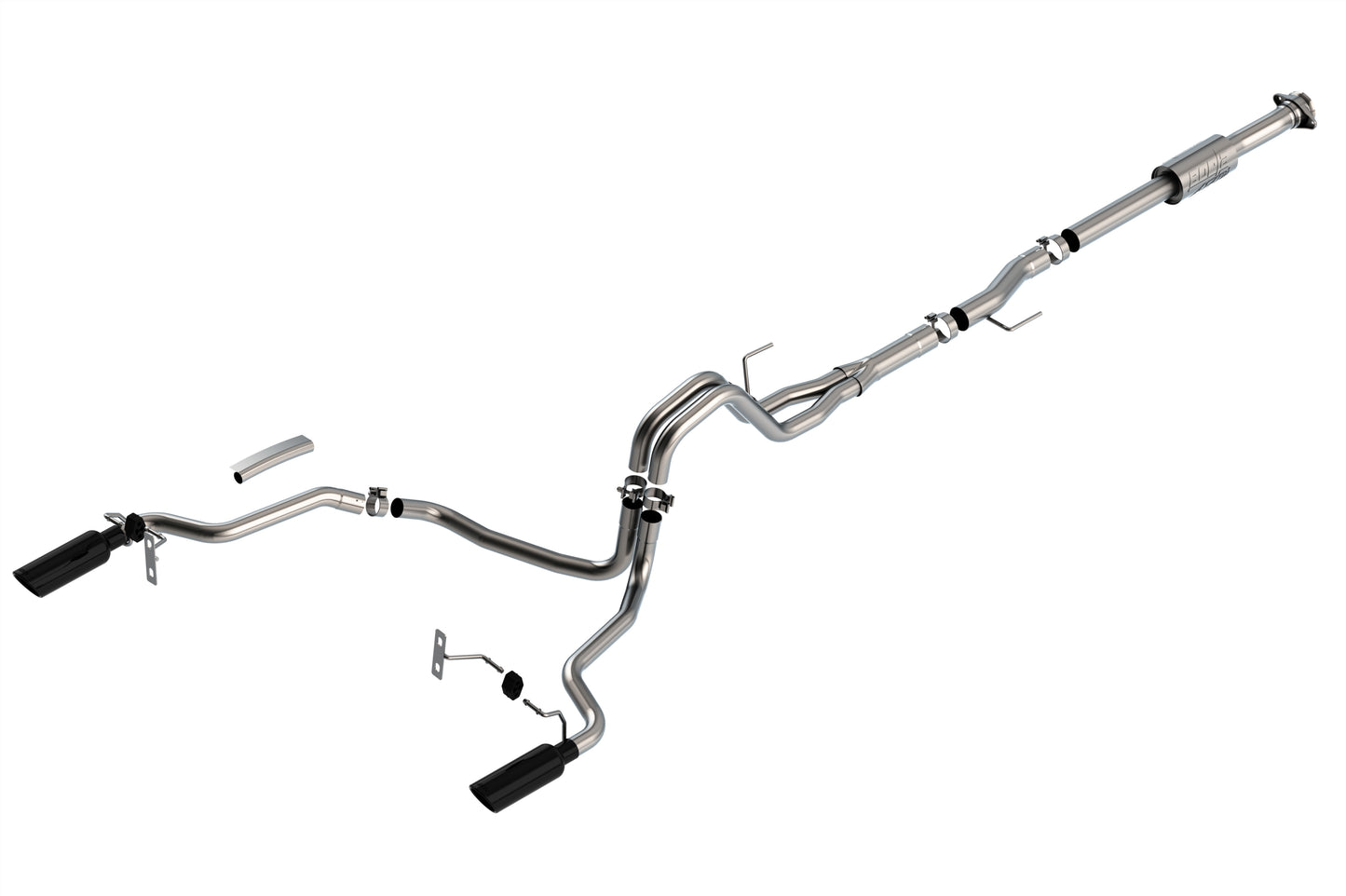 Borla 140864BC - ATAK(r) Cat-Back(tm) Exh. '21-'25 Ford F-150 2.7L/ 3.5L V6 AT 2