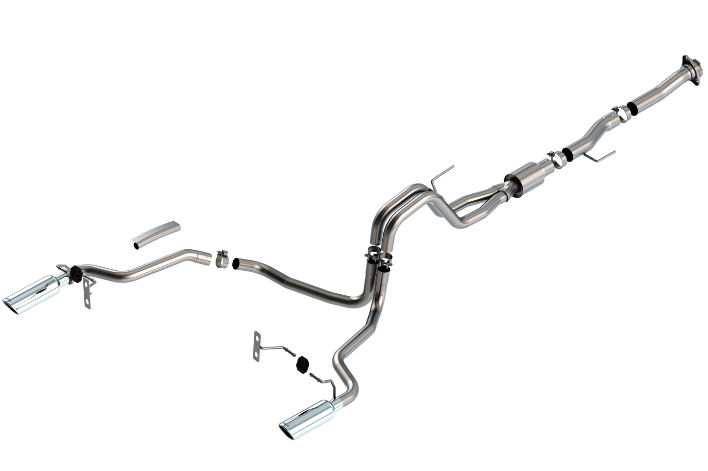 Borla 140869 - ATAK(r) Cat-Back(tm) Exh. Sys. 2021-2025 Ford F-150 5.0L V8 Auto.