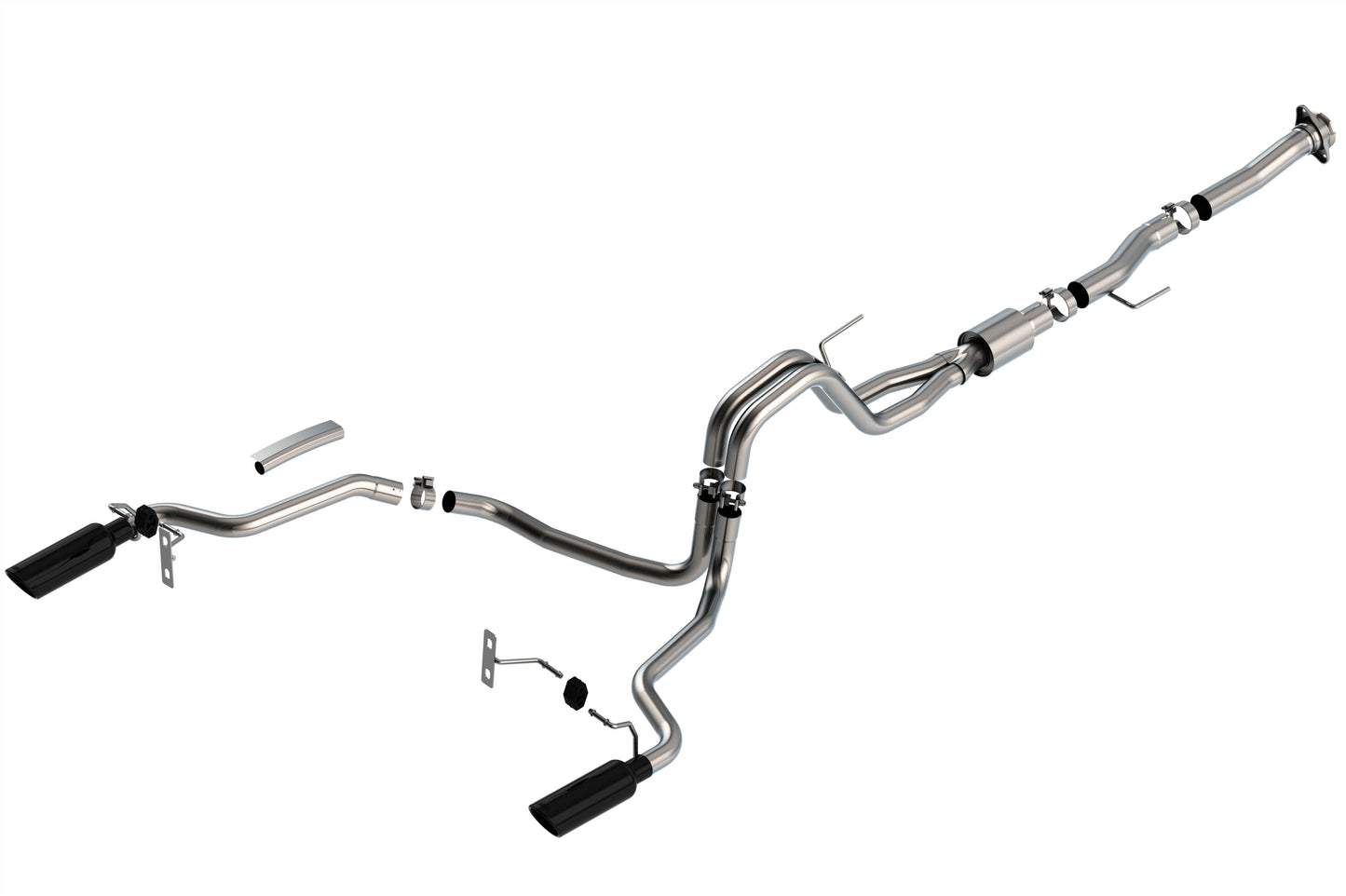 Borla 140869BC - ATAK(r) Cat-Back(tm) Exh. Sys. 2021-2025 Ford F-150 5.0L V8 Aut