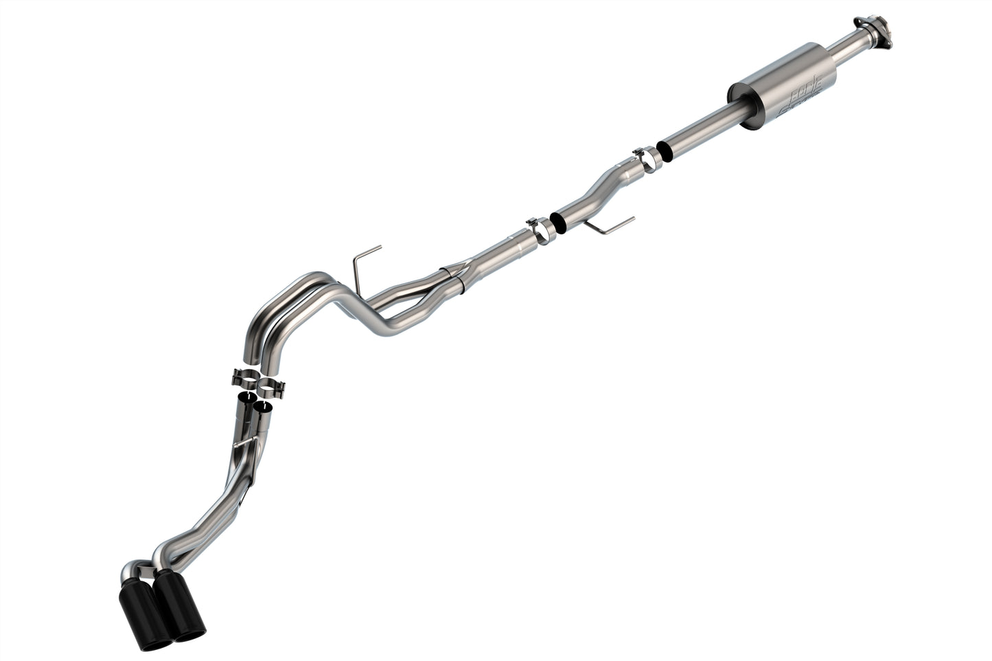 Borla 140871BC - S-Type Cat-Back(tm) Exh. '21-'25 Ford F-150 2.7L/ 3.5L V6 AT 2/