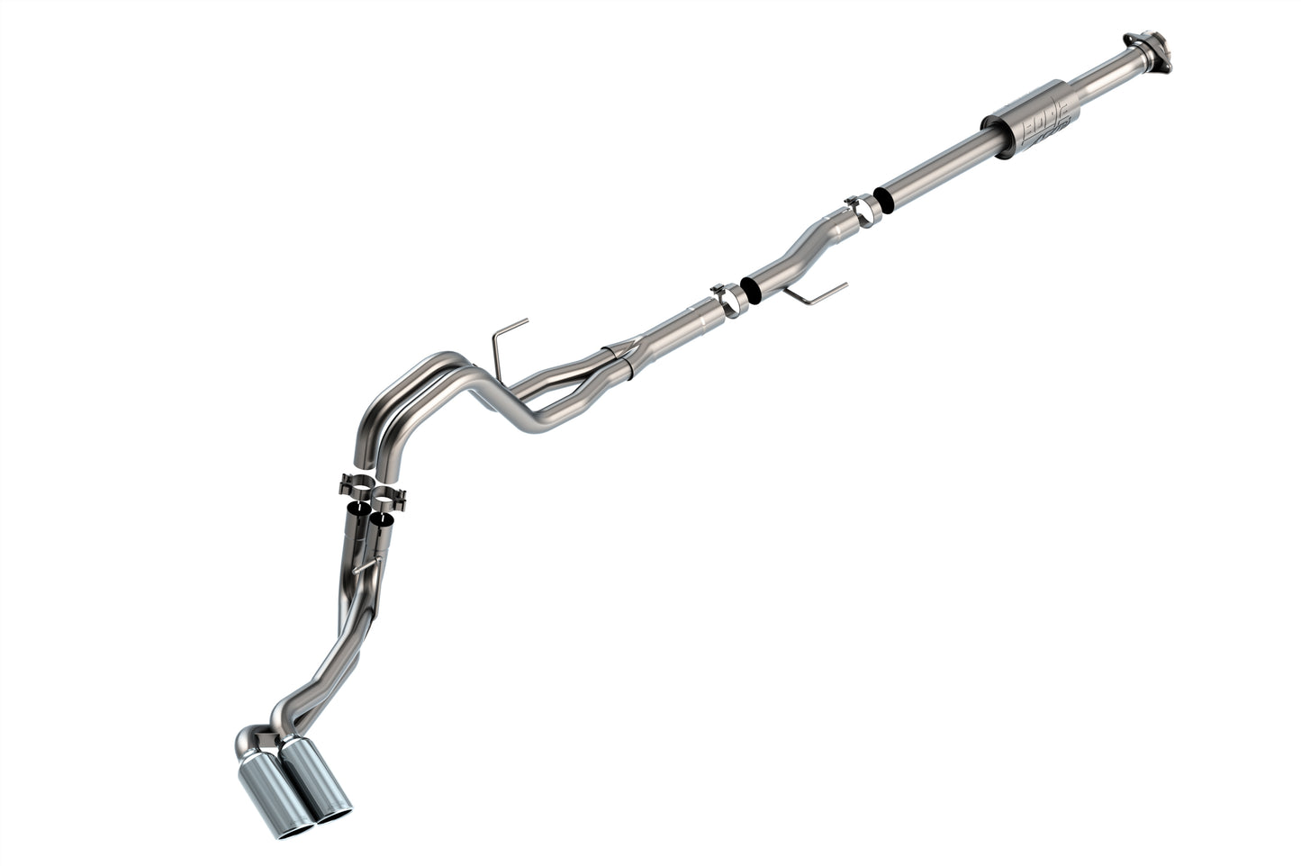 Borla 140872 - ATAK(r) Cat-Back(tm) Exh. '21-'25 Ford F-150 2.7L/ 3.5L V6 AT 2 &