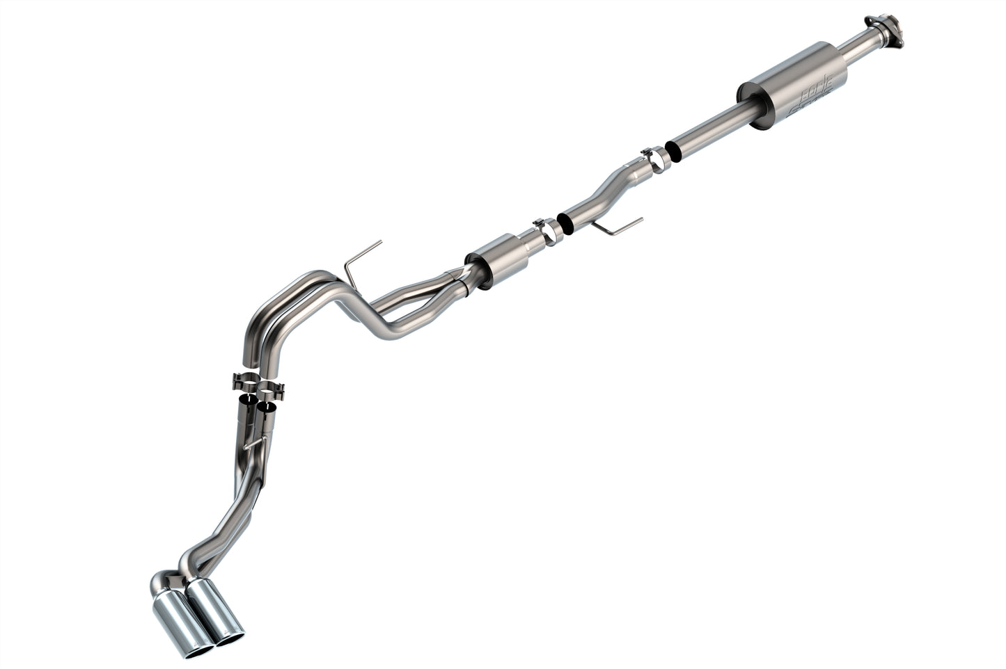 Borla 140874 - S-Type Cat-Back(tm) Exh. Sys. '21-'25 Ford F-150 5.0L V8 AT 2 &am