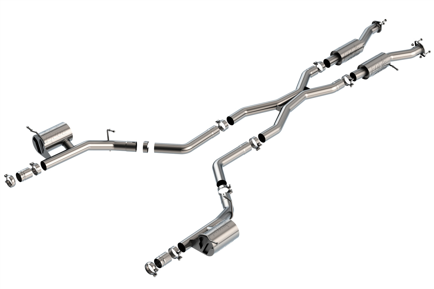 Borla 140888 - ATAK(r) Cat-Back(tm) Exhaust System 2021-2025 (NO 2022 Model) Dod