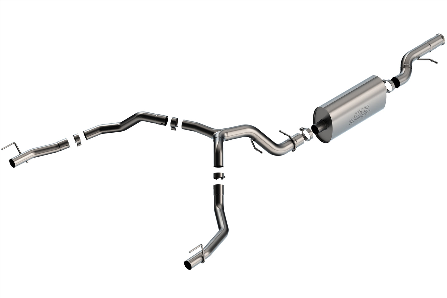 Borla 140889 - Touring Cat-Back™ Exhaust System 2021-2025 Cadillac Escalade 6.2L