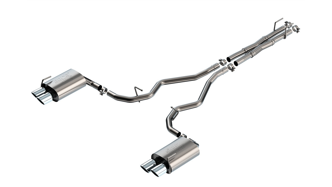 Borla 140894 - ATAK® Cat-Back Exhaust System 2019-2024 Ford Explorer ST/ Platinu