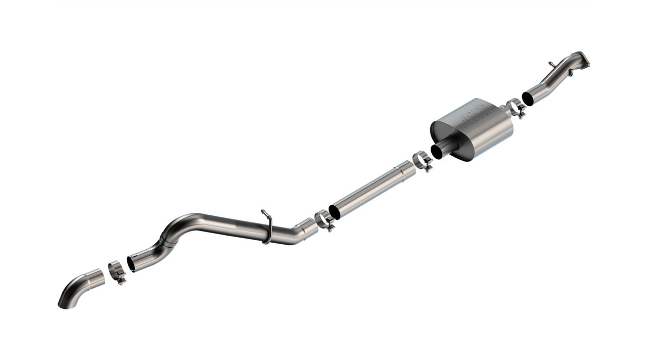 Borla 140897 - Touring Cat-Back(tm) Exhaust System 2021-2025 Ford Bronco 2.3L 4