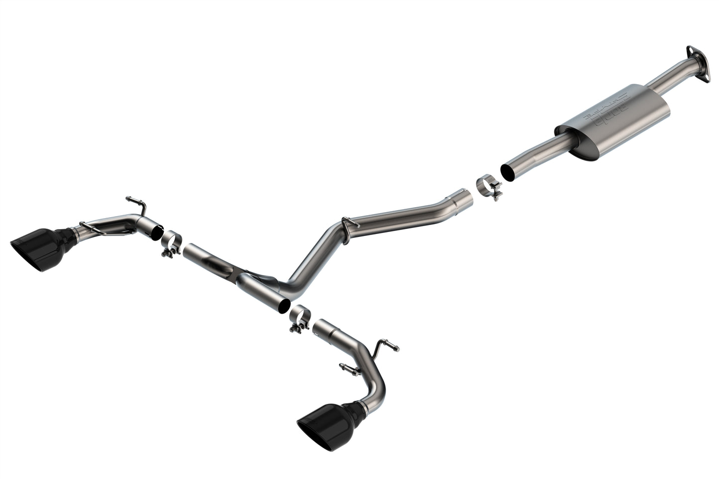 Borla 140909BC - S-Type Cat-Back(tm) Exhaust System 2022-2025 Subaru BRZ/ Toyota