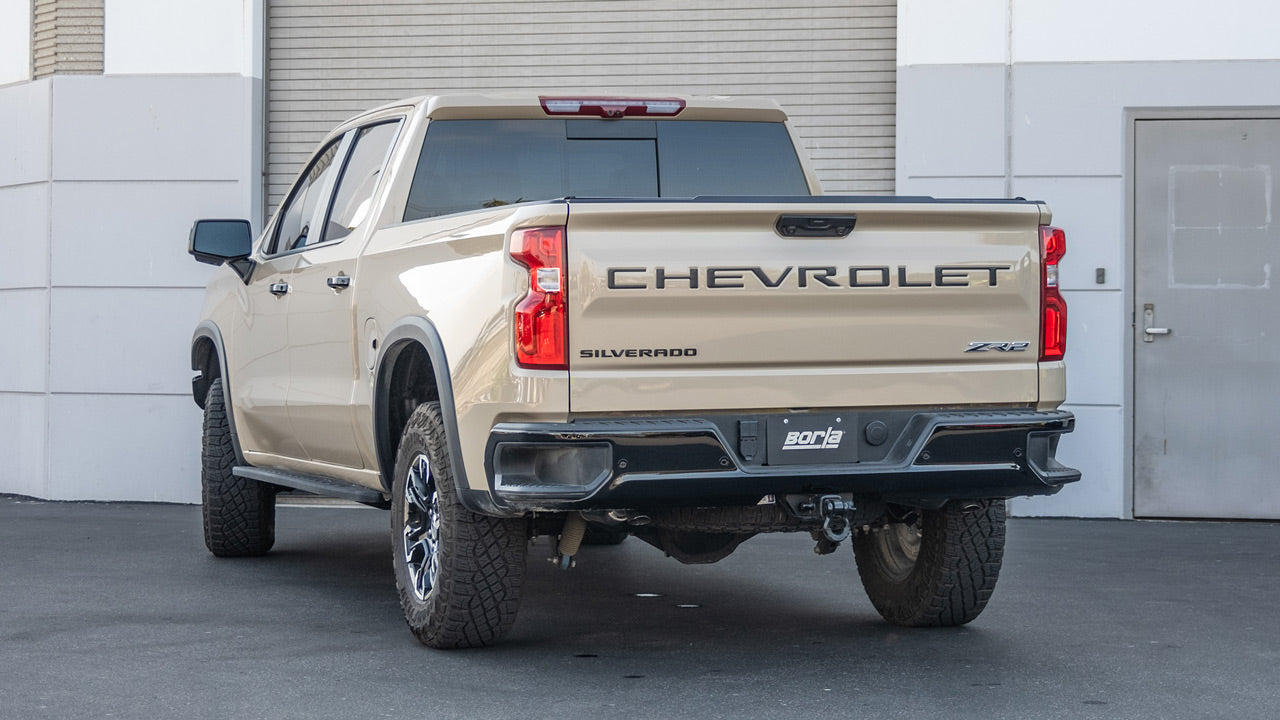 Borla 140915 - ATAK(r) Cat-Back(tm) Exhaust System 2022-2023 Chevrolet Silverado