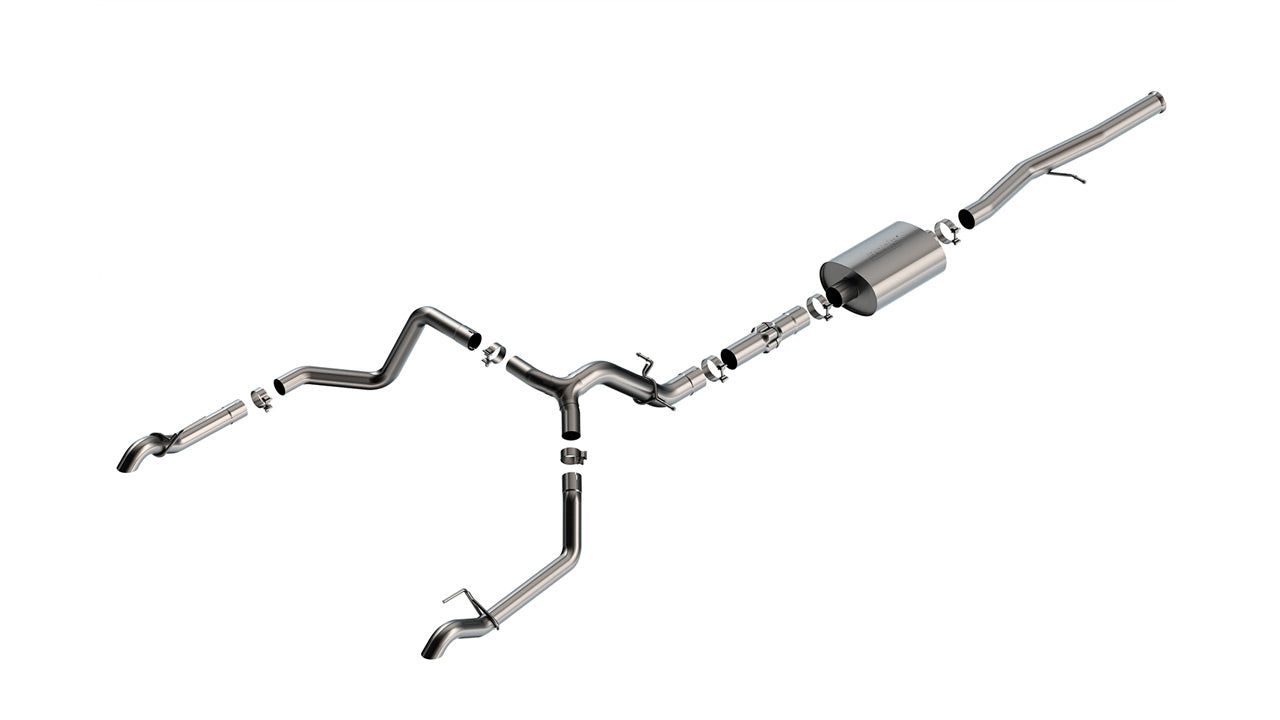 Borla 140915 - ATAK(r) Cat-Back(tm) Exhaust System 2022-2023 Chevrolet Silverado