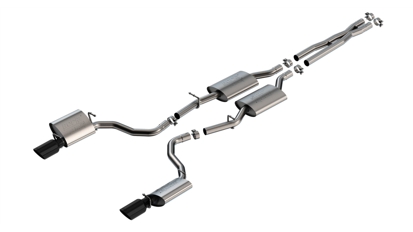 Borla 140918BC - ATAK(r) Cat-Back(tm) Exhaust System 2019-2023 Dodge Charger GT