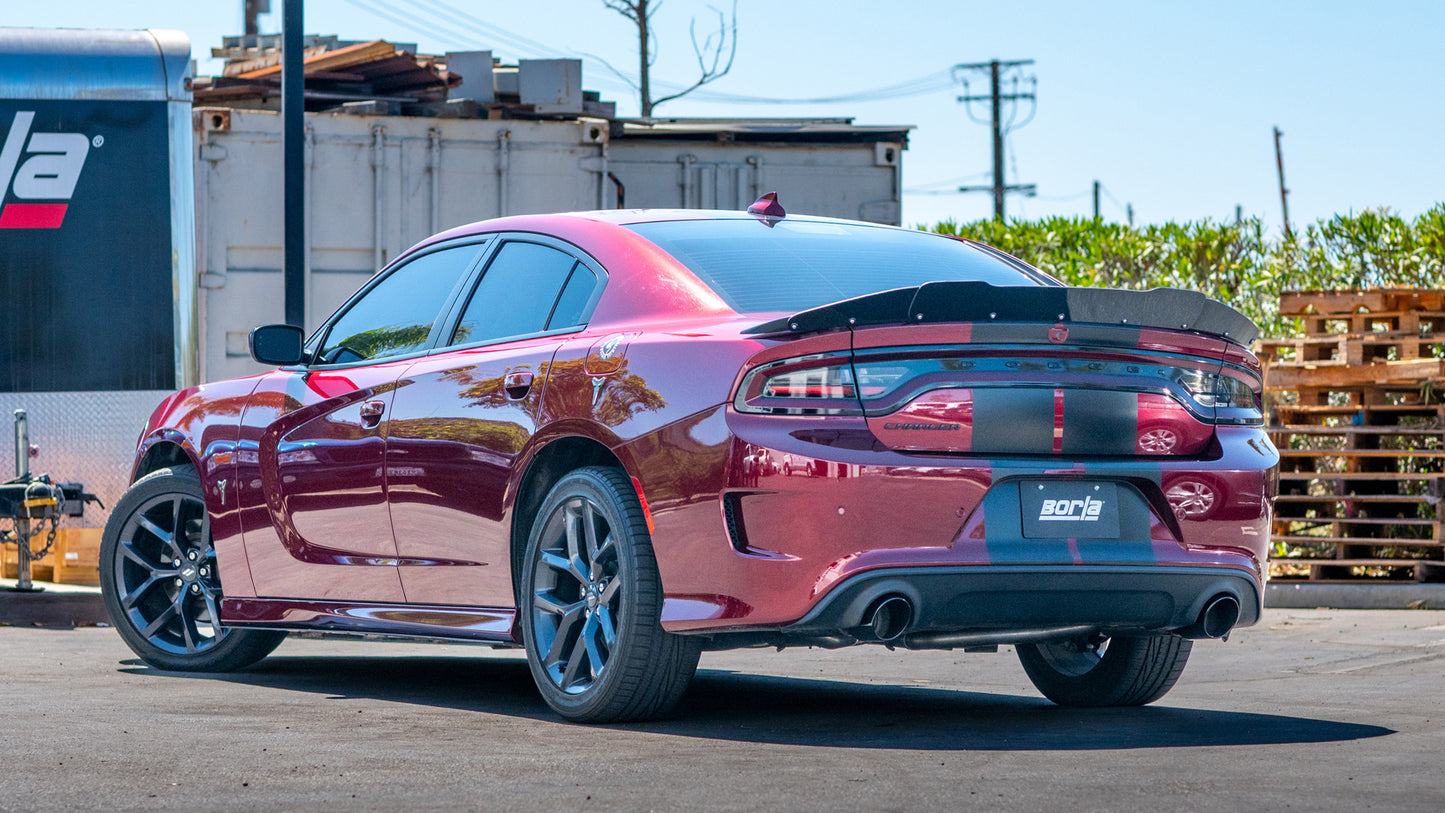 Borla 140918BC - ATAK(r) Cat-Back(tm) Exhaust System 2019-2023 Dodge Charger GT