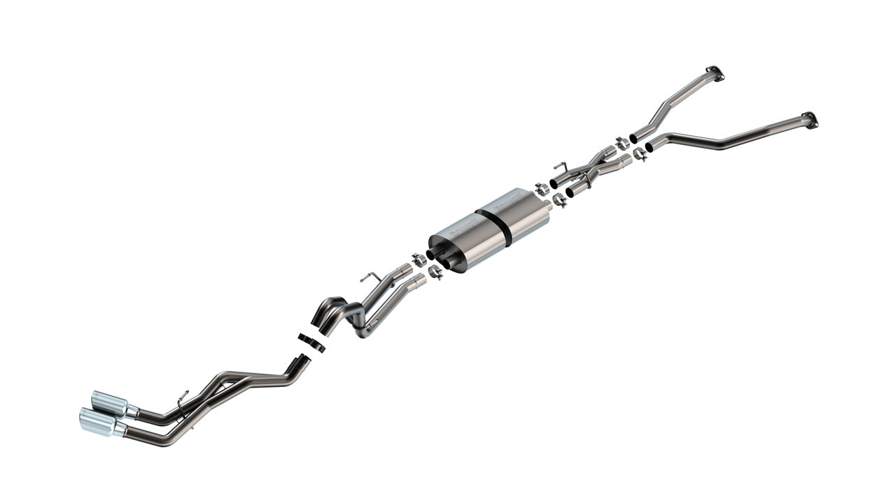 Borla 140939 - S-Type Cat-Back(tm) System 2022-2025 Toyota Tundra 3.4L V6 (Incl.